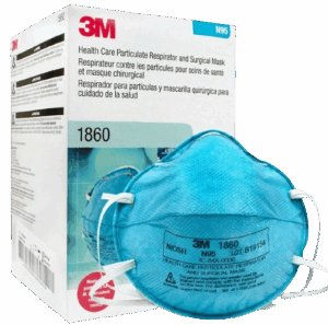 <b>3M™ 1860 N95 Respirator <br> (Box of 20)