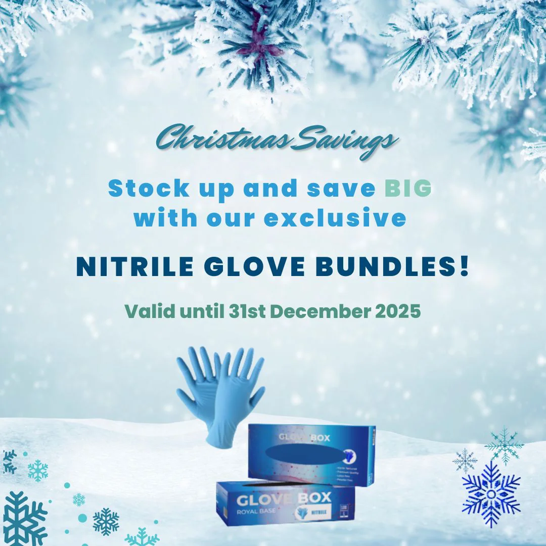 <b>Blue Nitrile Gloves:</b> <br> Box R80 (1 Box), <br> Case R750 (10 Boxes) - Image 2